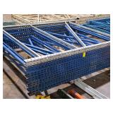 Lot of (7) Pallet Racking Uprights - 6