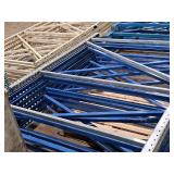 Lot of (7) Pallet Racking Uprights - 6
