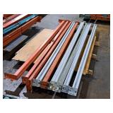 Lot of (12) 97" Pallet Racking Cross Beams