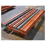 Lot of (18) 92" Pallet Racking Cross Beams
