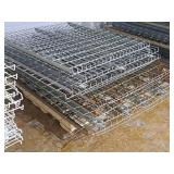 Lot of (13) Pallet Racking Wire Grate Shelving - 52"x4