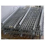 Lot of (17) Pallet Racking Wire Grate Shelving - 61"x46"