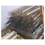 Lot of (17) Pallet Racking Wire Grate Shelving - 61"x39"