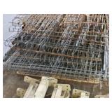 Lot of (17) Pallet Racking Wire Grate Shelving - 61"x39"