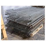 Lot of (19) Pallet Racking Wire Grate Shelving - 73"x47"