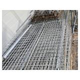 Lot of (19) Pallet Racking Wire Grate Shelving - 73"x47"
