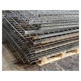 Lot of (19) Pallet Racking Wire Grate Shelving - 73"x47"