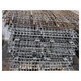 Lot of (24) Pallet Racking Wire Grate Shelving - 58"x46"