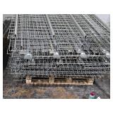 Lot of (20) Pallet Racking Wire Grate Shelving - 61"x56"