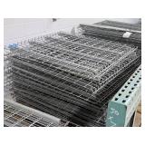 Lot of (22) Pallet Racking Wire Grate Shelving - 49"x46"