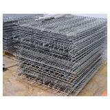 Lot of (22) Pallet Racking Wire Grate Shelving - 61"x52"