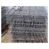 Lot of (22) Pallet Racking Wire Grate Shelving - 61"x52"