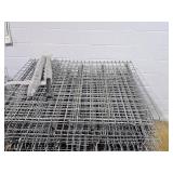 Lot of (22) Pallet Racking Wire Grate Shelving - 61"x52"