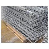 Lot of (24) Pallet Racking Wire Grate Shelving - 61"x46"