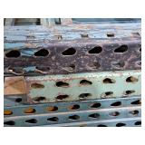 Lot of (9) Pallet Racking Uprights - 2