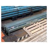Lot of (4) 90" Pallet Racking Cross Beams