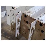 Lot of (4) 82" Pallet Racking Cross Beams