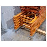 Lot of (5) Pallet Racking Uprights - 2