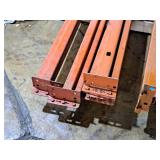 Lot of (4) 92" Pallet Racking Cross Beams