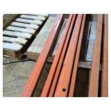 Lot of (4) 92" Pallet Racking Cross Beams