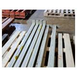 Lot of (6) 66" Pallet Racking Cross Beams