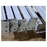 Lot of (6) 66" Pallet Racking Cross Beams