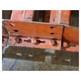 Lot of (4) 93" Pallet Racking Cross Beams