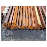 Lot of (17) 87" Pallet Racking Cross Beams