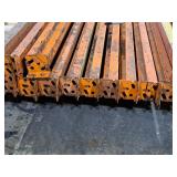 Lot of (17) 87" Pallet Racking Cross Beams