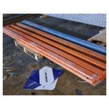Lot of (5) 12' Pallet Racking Cross Beams