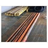 Lot of (6) 152" Pallet Racking Cross Beams