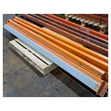 Lot of (4) 99" Pallet Racking Cross Beams