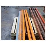 Lot of (4) 99" Pallet Racking Cross Beams