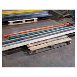 Lot of (4) Pallet Racking Cross Beams | Assorted