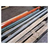 Lot of (4) Pallet Racking Cross Beams | Assorted