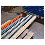 Lot of (4) Pallet Racking Cross Beams | Assorted