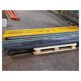 Lot of (10) 92" Pallet Racking Cross Beams