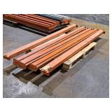 Lot of (5) 92" Pallet Racking Cross Beams