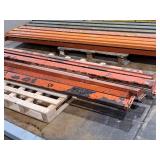 Lot of (5) 102" Pallet Racking Cross Beams