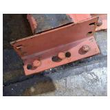 Lot of (5) 102" Pallet Racking Cross Beams