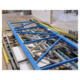 Lot of (13) Pallet Racking Uprights