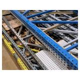 Lot of (13) Pallet Racking Uprights