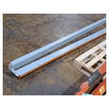 Lot of (2) 105" Pallet Racking Cross Beams