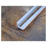 Lot of (2) 105" Pallet Racking Cross Beams