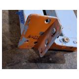 Lot of (2) 105" Pallet Racking Cross Beams