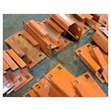 Lot of (34) Pallet Racking Bracket Parts