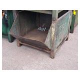 Lot of (1) Metal Stackable Storage Bin - 37"x29"x19"