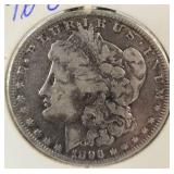 1896 - S | Morgan Silver Dollar