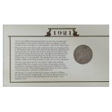 1921 - S | Morgan Silver Dollar William Taft  | 1930 -   4 cent Stamp