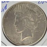 1926 - S | Peace Silver Dollar AU  NICE!
